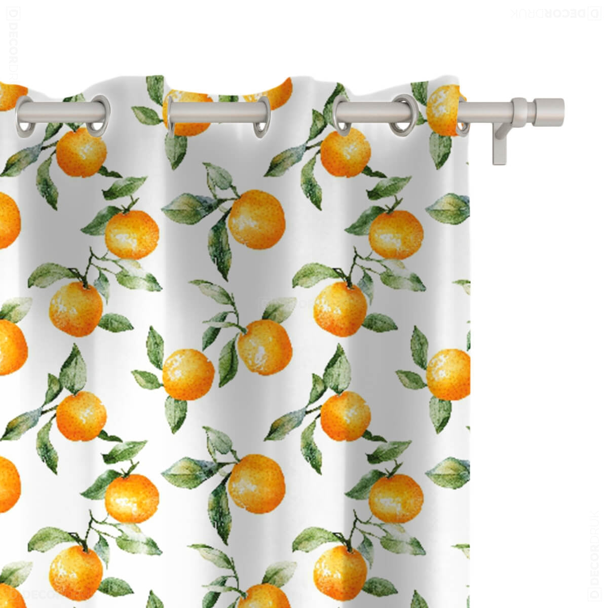 Küchen Vorhang Orangen Muster