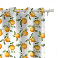 Küchen Vorhang Orangen Muster