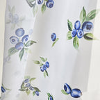 Gardinen für Küche Heidelbeeren