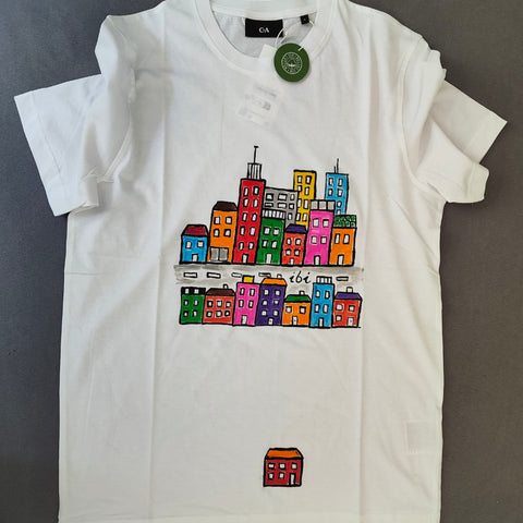 Handbemaltes T-Shirt Ibi Wien Liesing