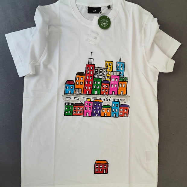 Handbemaltes T-Shirt Ibi Wien Liesing