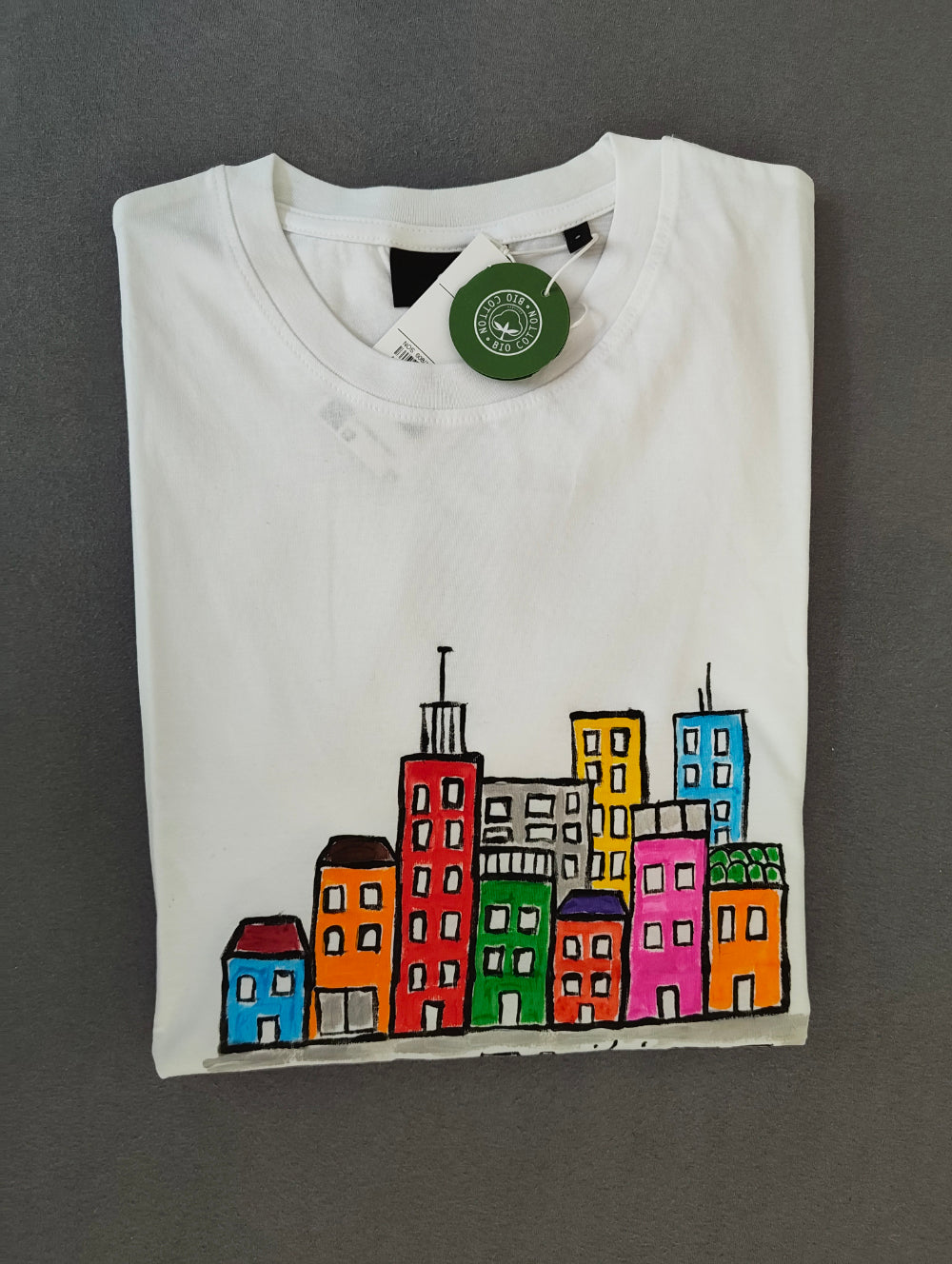 Handgemaltes T-Shirt Ibi Wien Liesing