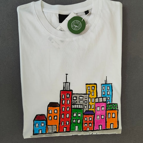 Handgemaltes T-Shirt Ibi Wien Liesing
