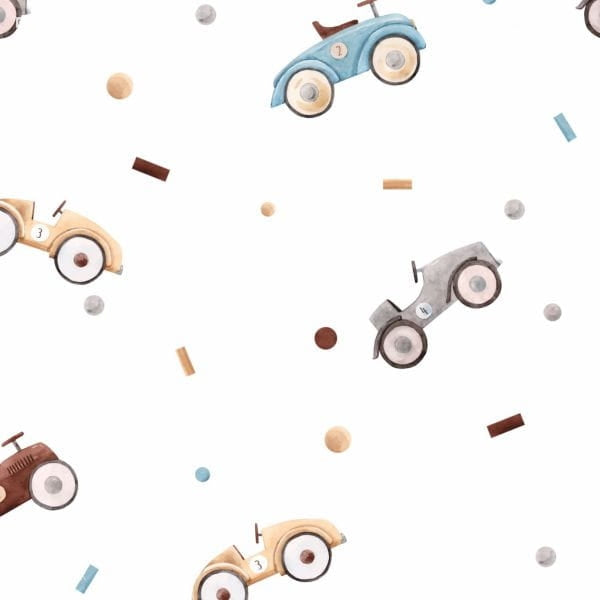 Autos Kinderzimmer Vorhänge