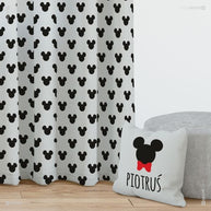 Micky Mouse Micky Vorhänge Kinderzimmer