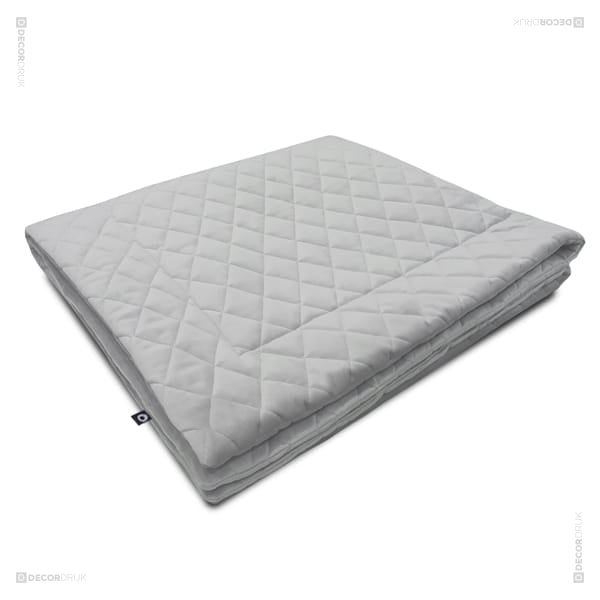 Spielmatte Velvet grau 110x110cm