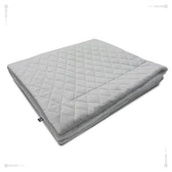 Spielmatte Velvet grau 110x110cm