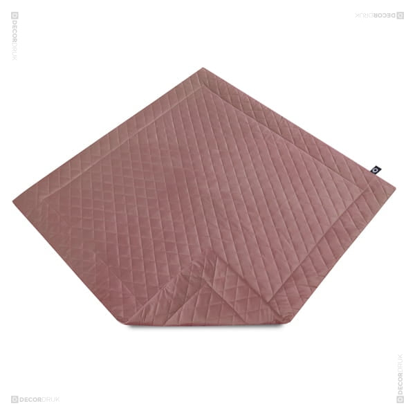 Spielmatte Velvet Altrosa