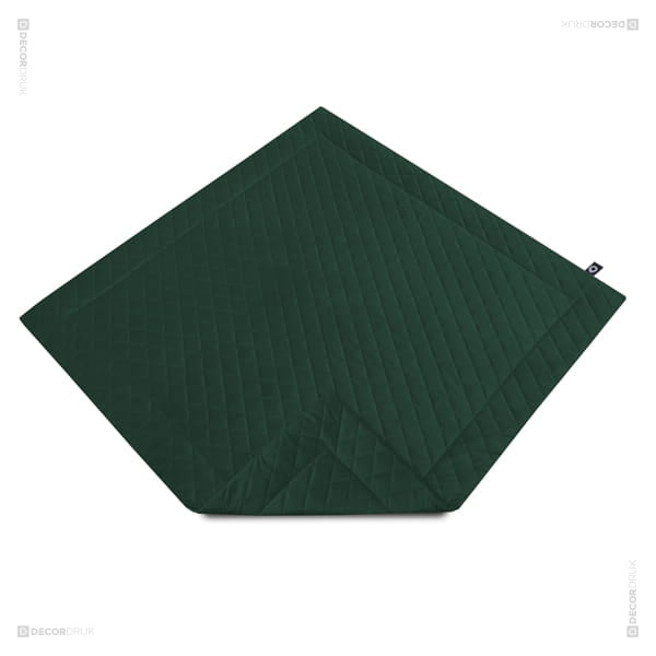 Spielmatte Flaschengrün Velvet 110 x110 cm