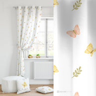 Vorhänge Schmetterlinge Mädchen Zimmer