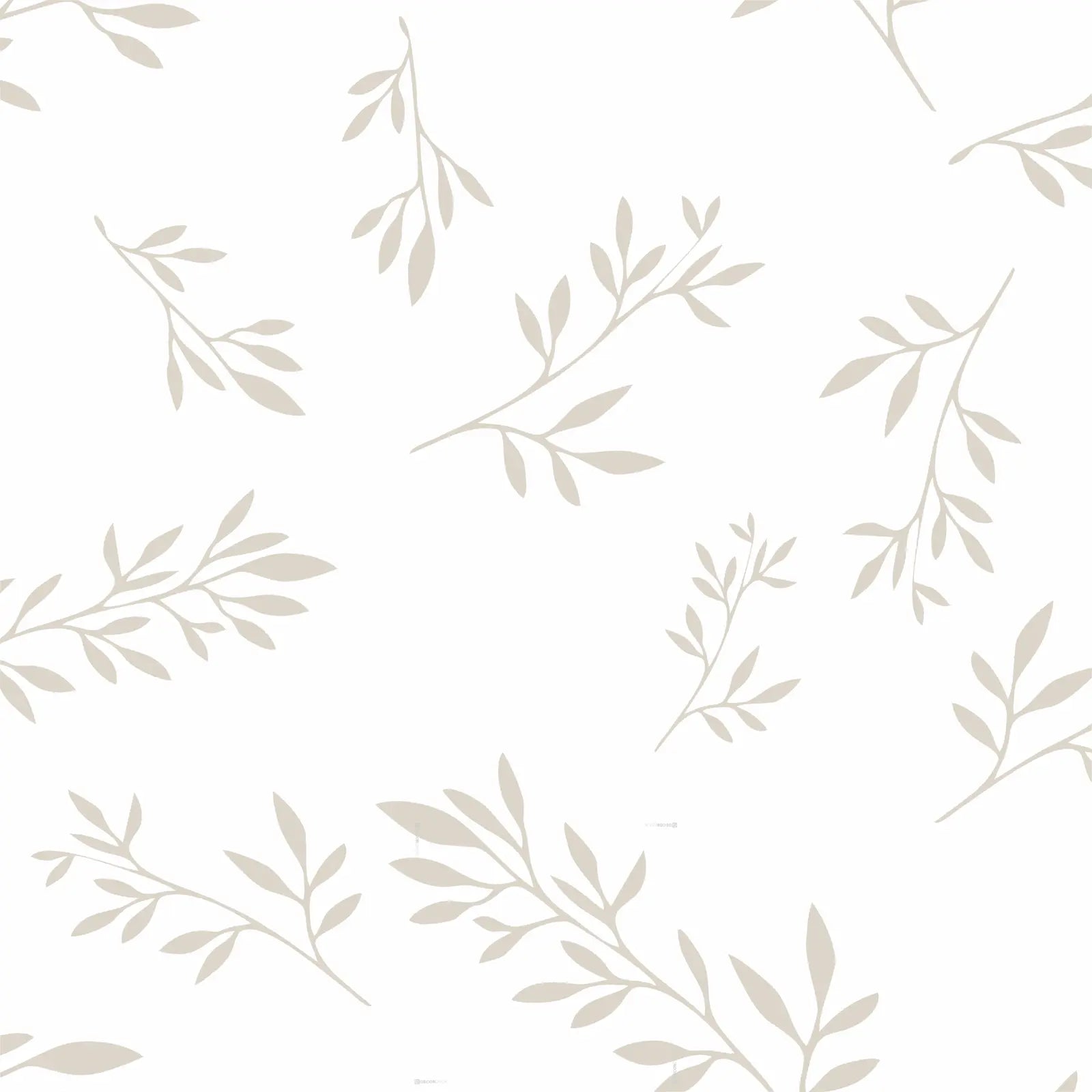 Muster Blätter auf Weiß Vorhänge