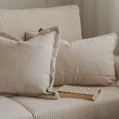 Dekokissen Boucle Creme