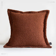 Dekokissen Boucle Hellbraun