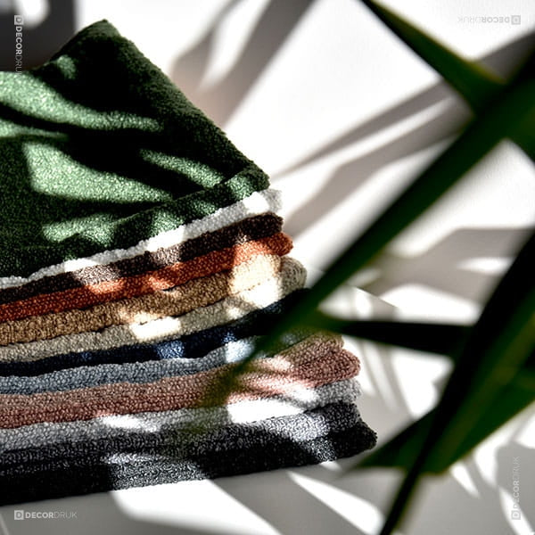 Boucle Stoffe Farben