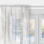 Kinderzimmer Gardinen mit Bäumchen