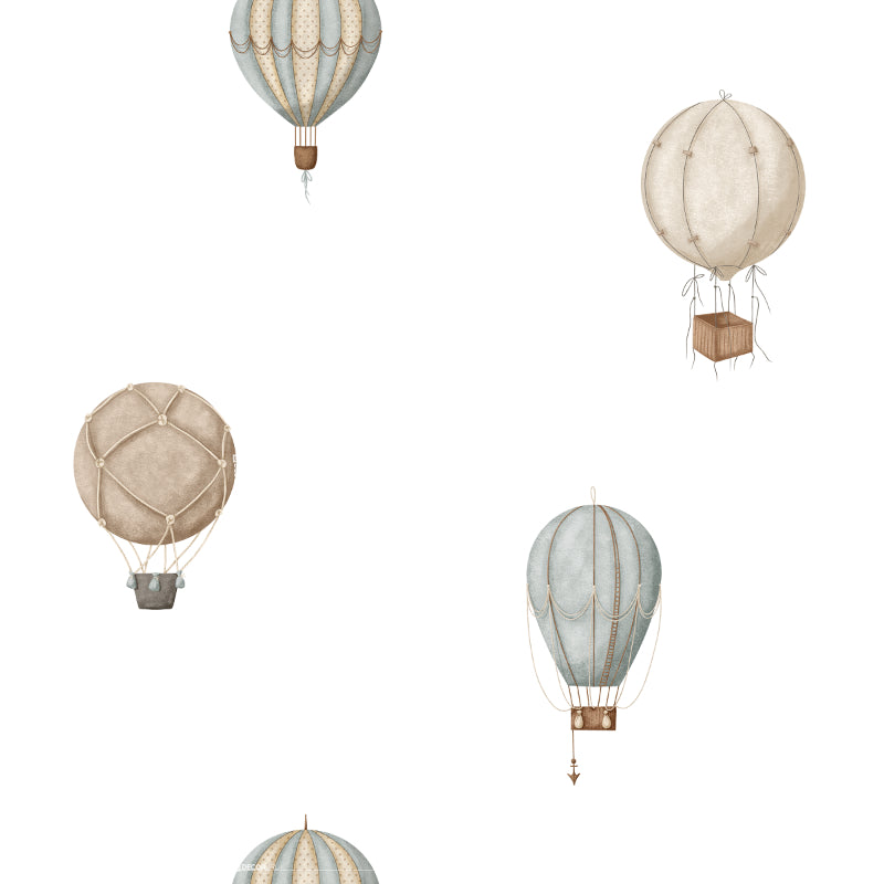 Kinderzimmer Vorhang Ballons Muster