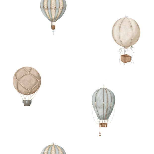 Kinderzimmer Vorhang Ballons Muster