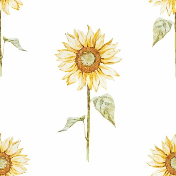 Sonnenblumen Vorhang Muster