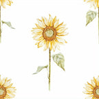 Sonnenblumen Vorhang Muster