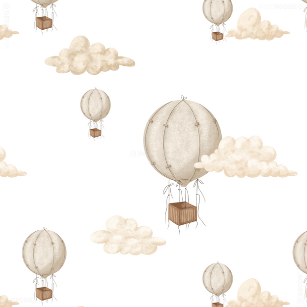 Ballons im Himmel Muster