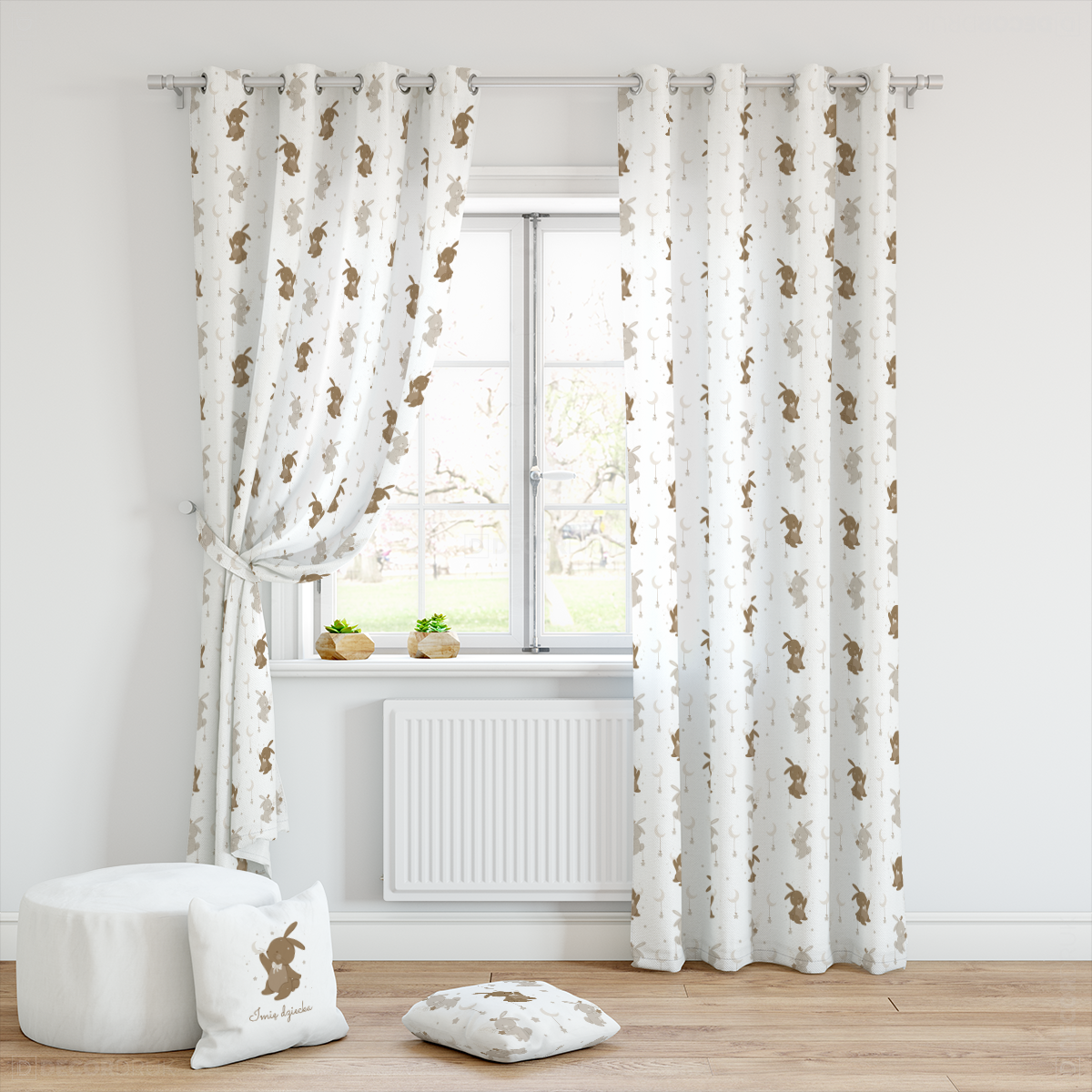 Kiderzimmer Vorhänge Bunny