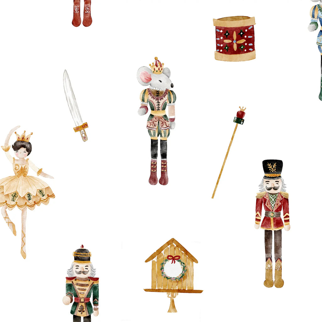 Nussknacker Stoff Muster