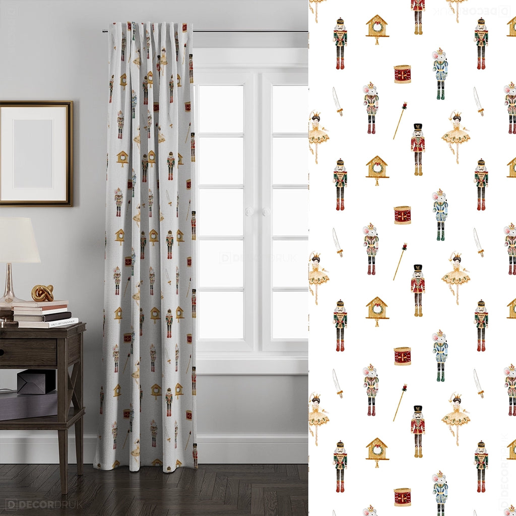 Vorhänge für Kinder Nussknacker