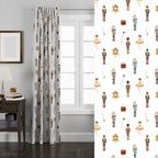 Vorhänge für Kinder Nussknacker