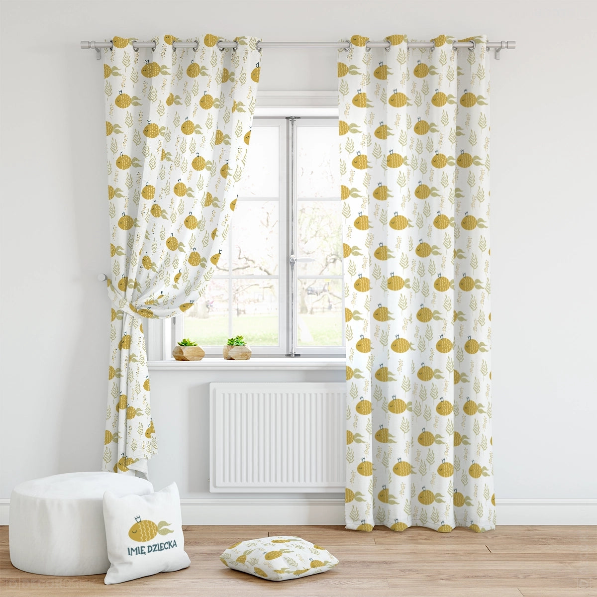 Vorhänge für Kinderzimmer Schildkröten