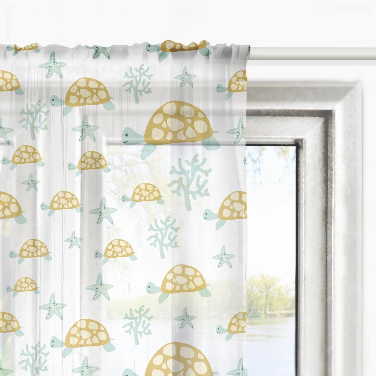 Kinderzimmer Gardinen Schildkröten
