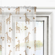 Gardinen Kinderzimmer Giraffen