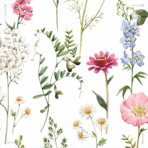 Vorhang Blumen im Garten