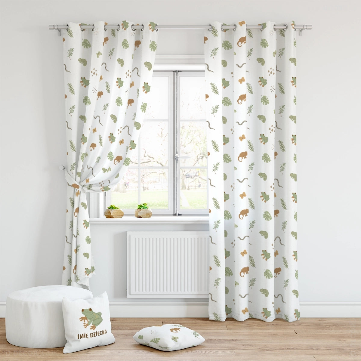 Kinderzzimmer Vorhänge Dschungeltiere
