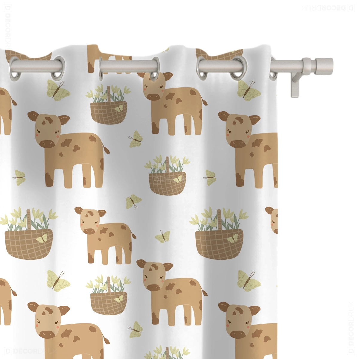 Vorhänge Kinderzimmer Muh Kühe