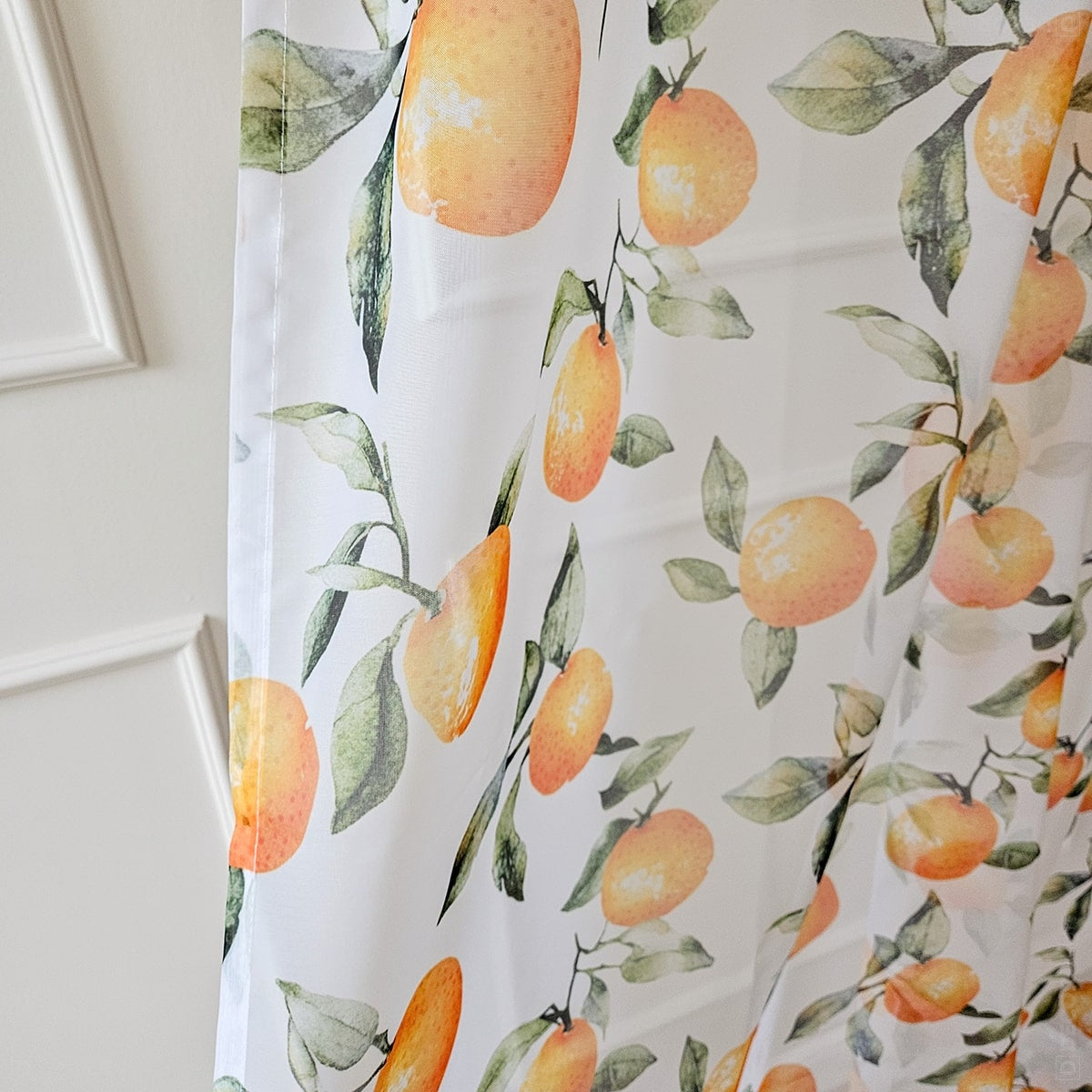 Gardinen für Schlafzimmer Orangen