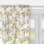 Gardinen mit Orangen