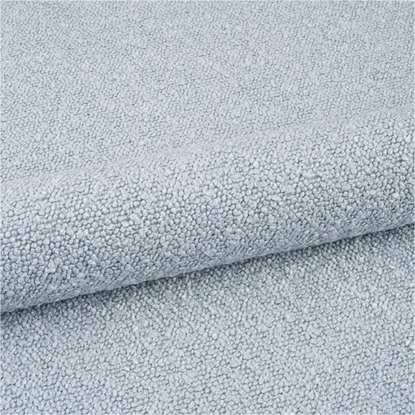 Kissen Boucle Hellblau
