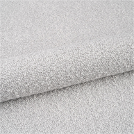 Boucle Stoff hellgrau