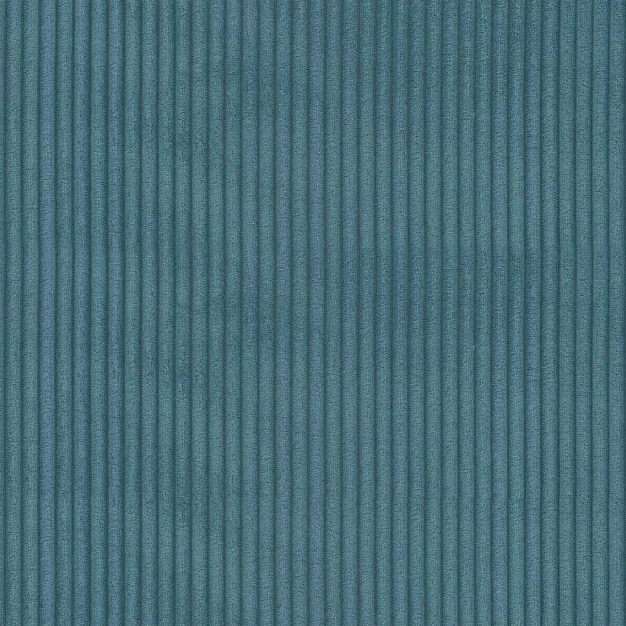 Cord Kissen Patchwork Türkisblau