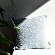 Kissen Boucle Hellblau