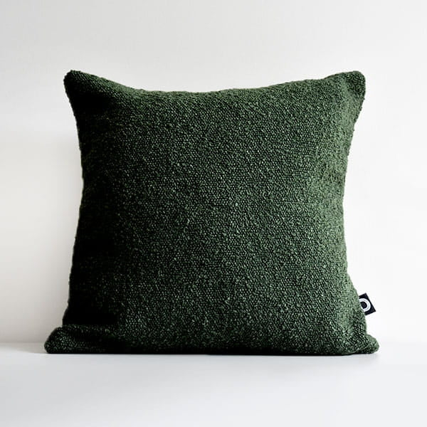 Dekokissen Boucle grün
