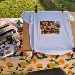 Designer T-Shirt City Print Monika Ibi