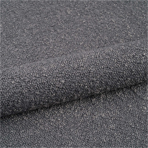 Boucle Stoff Graphitgrau