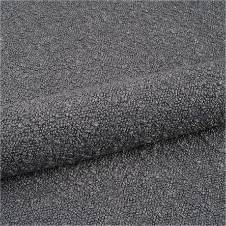 Boucle Stoff Graphitgrau