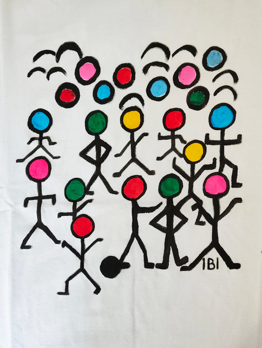 Handmotiv von Monika Ibi Belisimo Wien