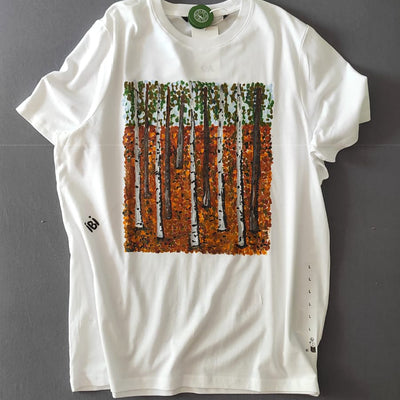 Handbemaltes T-Shirt Wienerwald Monika Ibi