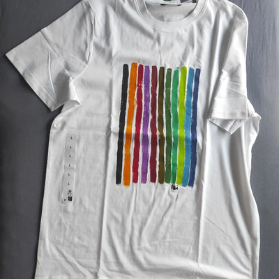 IBI T-SHIRT handbemalt Streifen