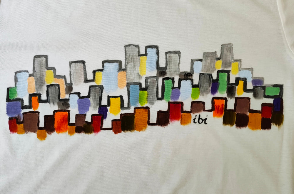 Muster Vienna City T-Shirt Ibi
