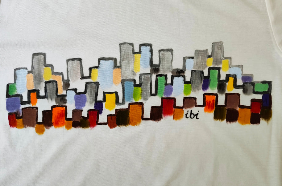 Muster Vienna City T-Shirt Ibi