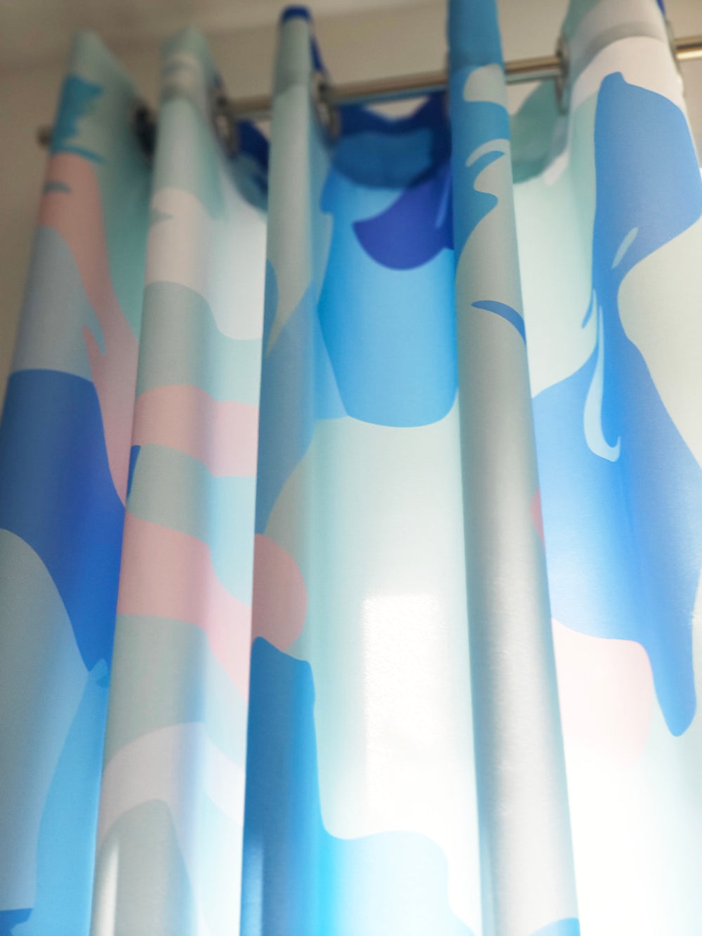 Kinderzimmer Vorhänge blauer Himmel Monika Ibi Design